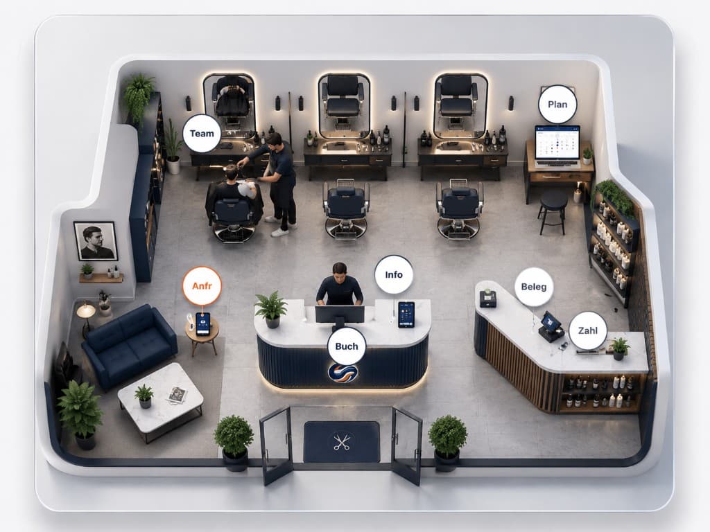 Barbershop mit KELFIX