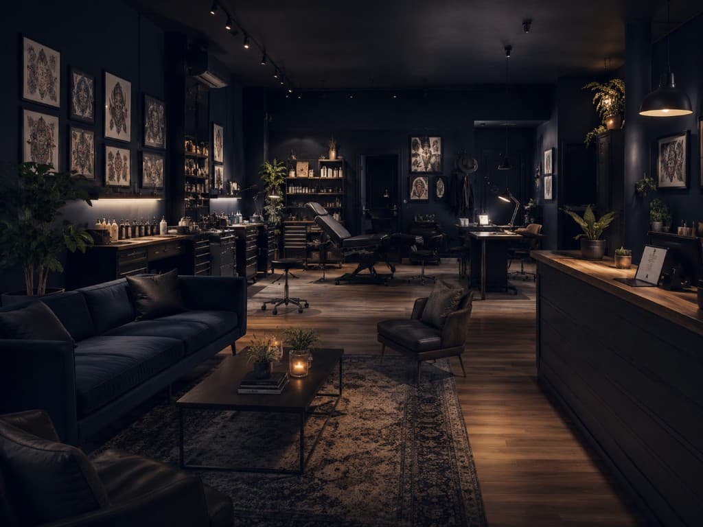 Tattoo Studio Arbeitsplatz