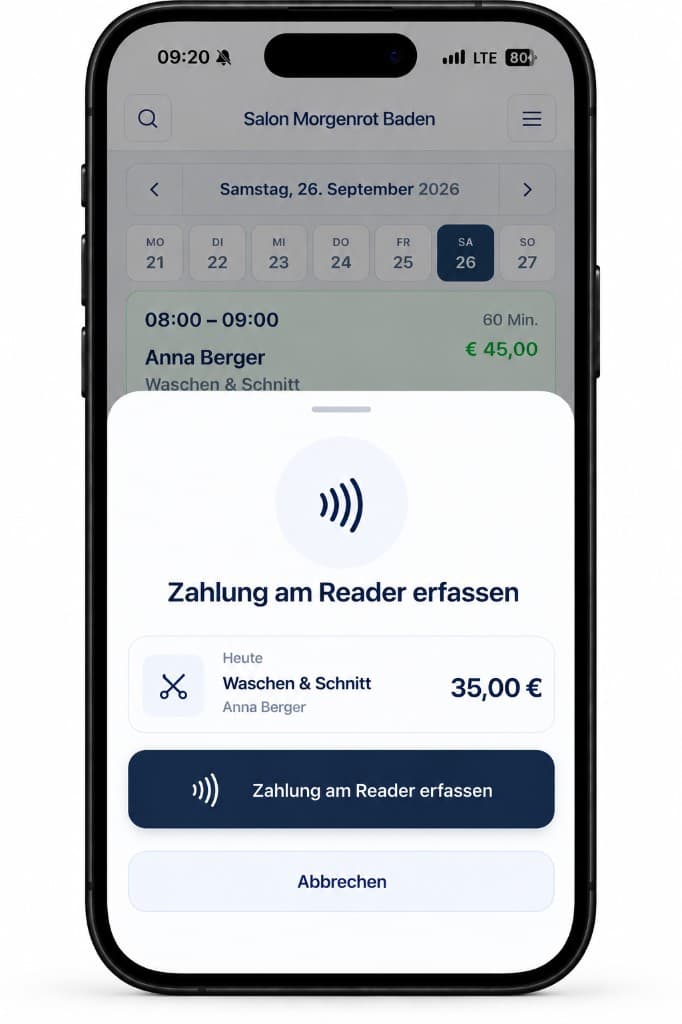 Warenkorb mit Leistung und Produkt